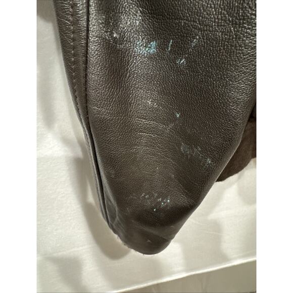 Avirex A-2 50th Anniversary 1947-1997 Genuine Goat Skin Leather‎ Jacket Size 44 - Picture 6 of 12
